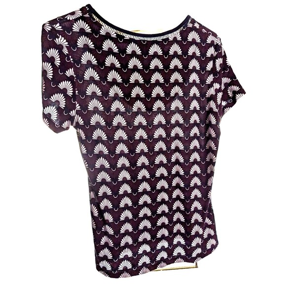 Tommy Hilfiger women's blue/white top size small preowned - Picture 4 of 6